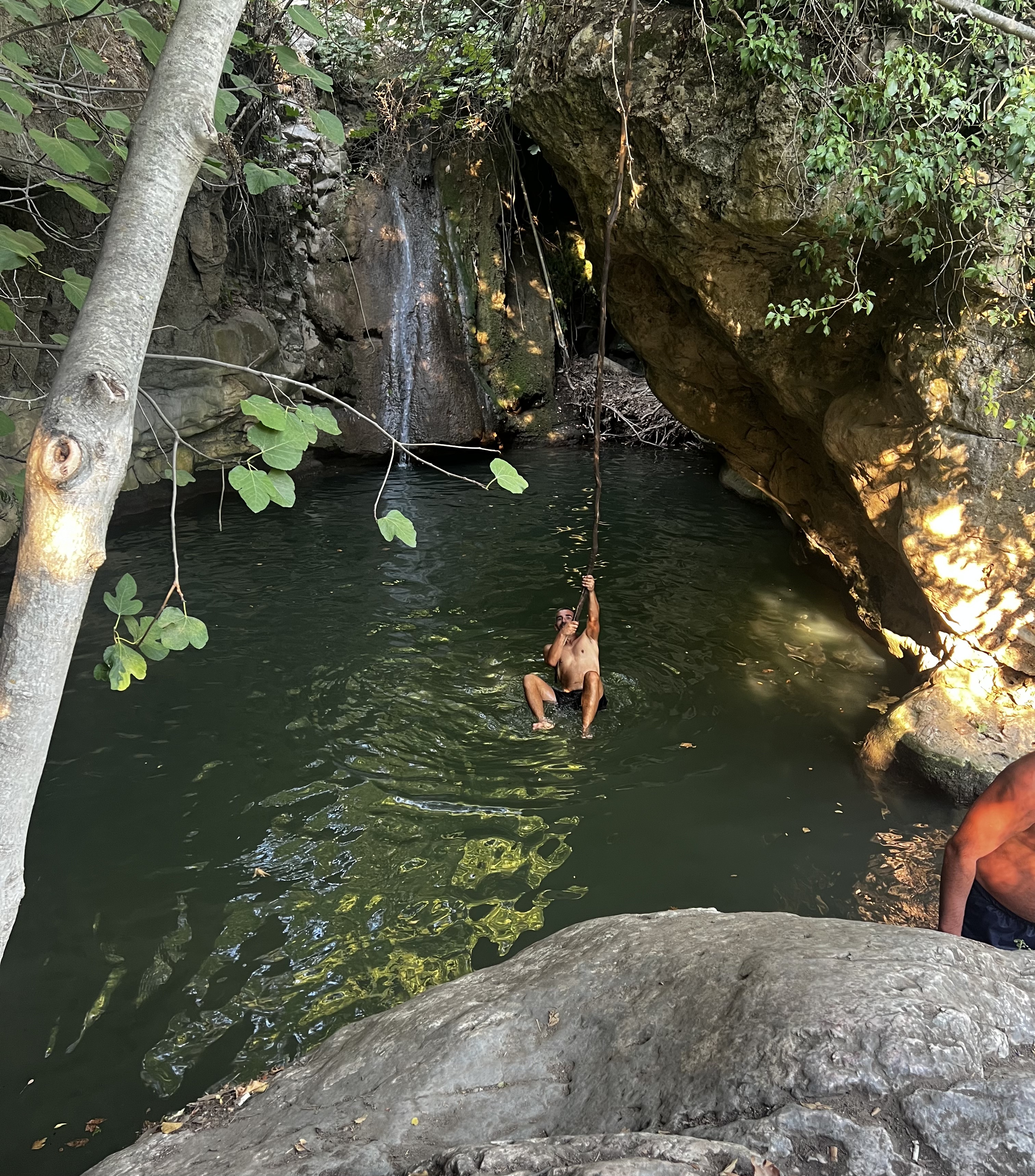 Thassos cliff dive