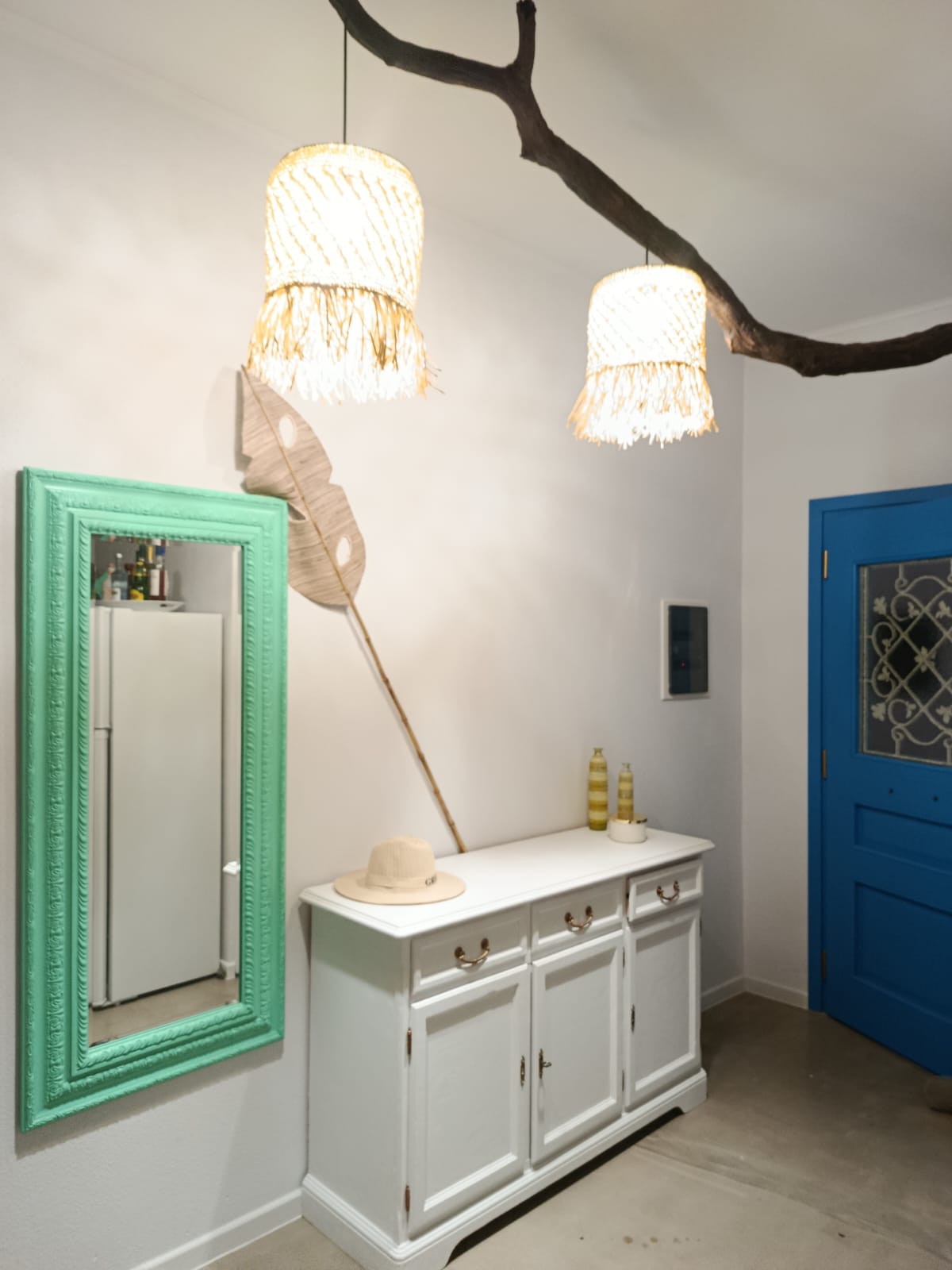 Mint Breeze Apartment mirror